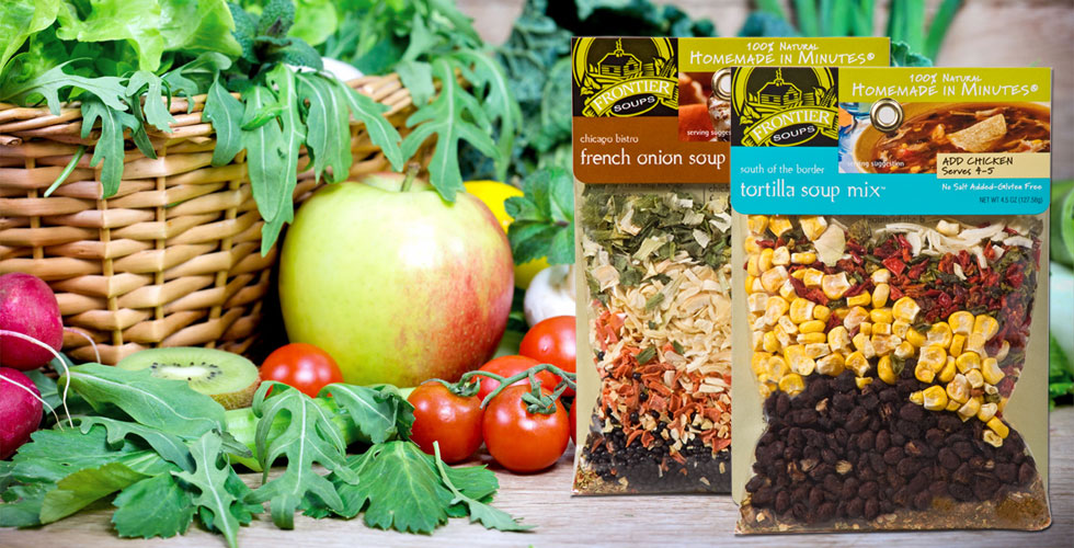 vegetable based soup mix packages